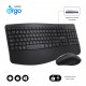 SUBBLIM Teclado con ratón COMBO DUAL OFFICE PROWAVE BLACK - subkbc-dcopw2
